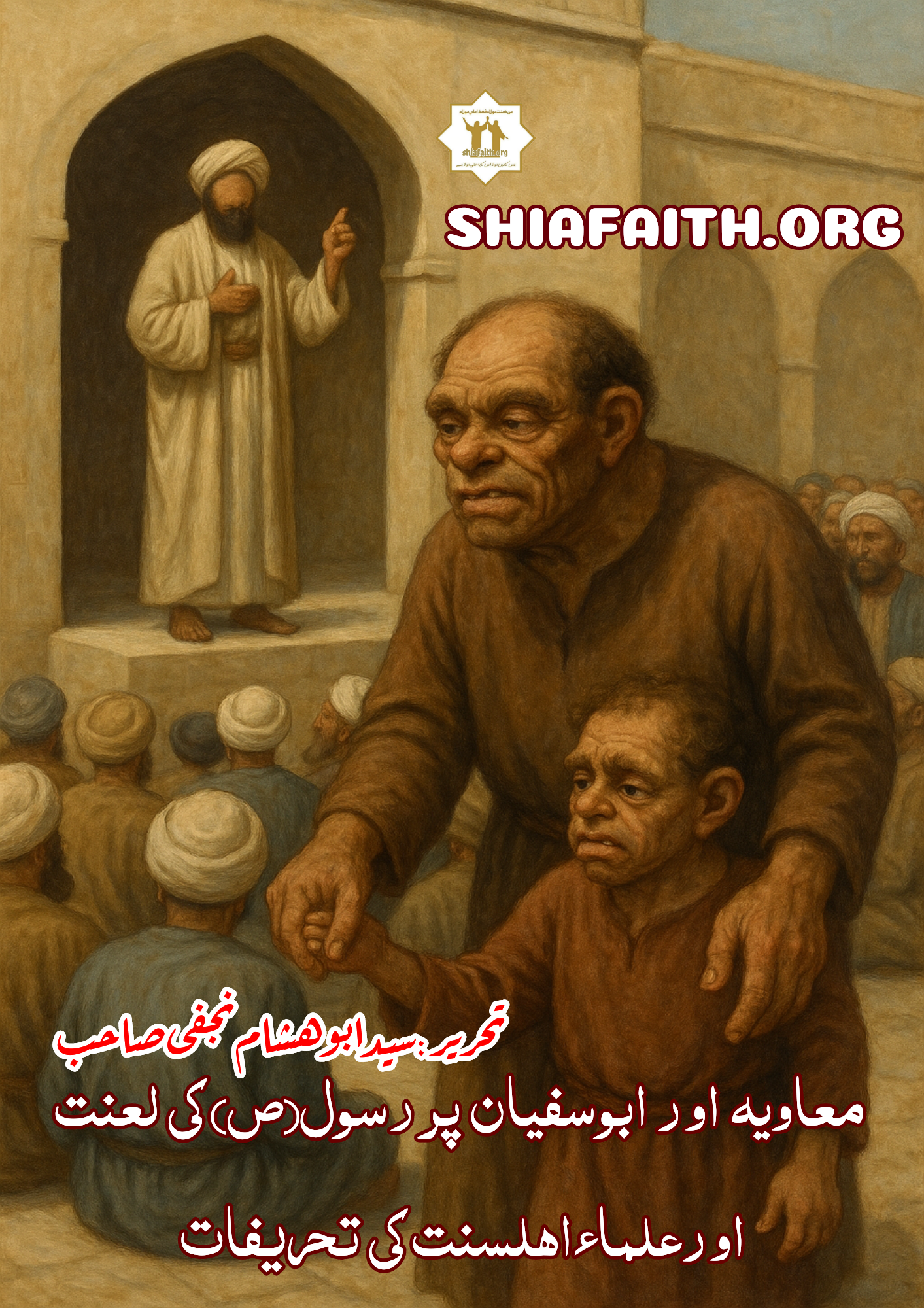 معاویہ اور ابوسفیان پر نبی(ص)کی لعنت اور علماء اہلسنت کی تھریفات